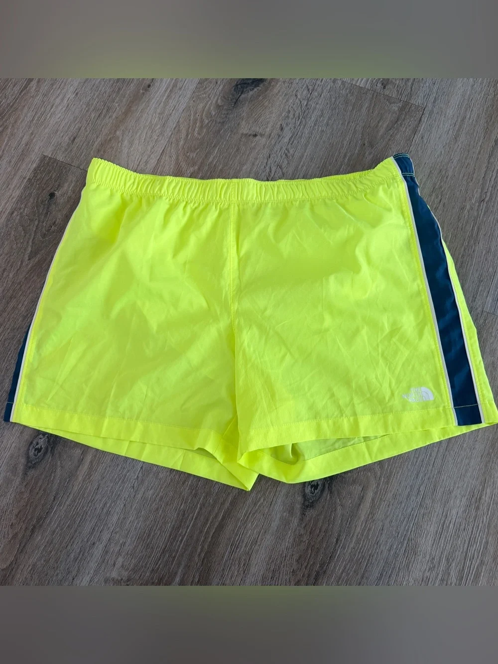 The North Face Neon Yellow Athletic Shorts